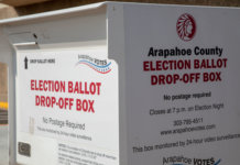 Updated: Got voting questions? We’ve got more answers. Arapahoe County election ballot drop-off box