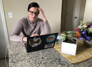 COVID Diaries Colorado: For DACA recipient, pandemic brings uncertainty on top of uncertainty Denver resident and DACA recipient Marissa Molina works from home on a day that included phone calls on how to get COVID-19 information out to immigrants and refugees and how to help Metropolitan State University immigrant students who are now struggling. (Photo by Brad Goodall)